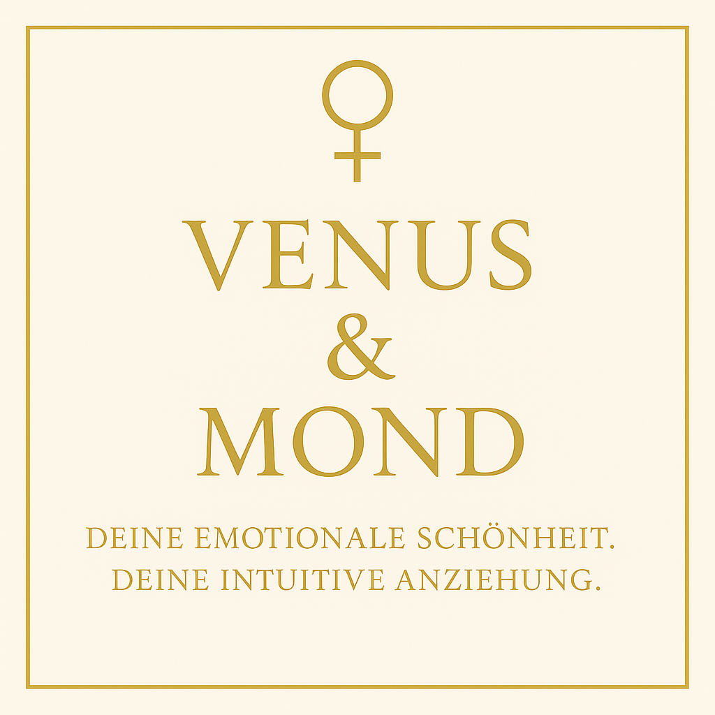 Venus Mini Code:;Venus & Mond - deine emotionale Schönheit